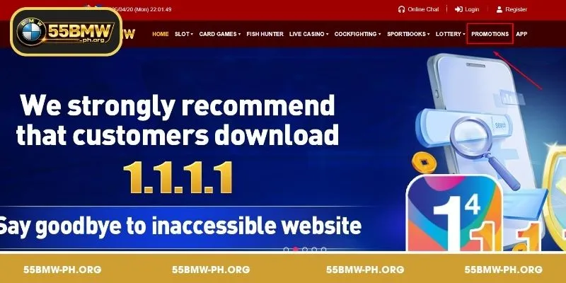 Mga Promosyon 55BMW para mapataas ang iyong gaming experience